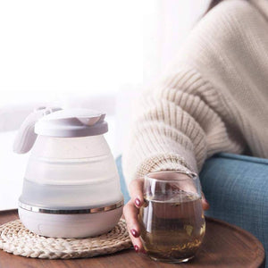 Electric Collapsible Travel Kettle. Shop Electric Kettles on Mounteen. Worldwide shipping available.