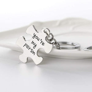 Engraved You're My Person Keychain. Shop Jewelry on Mounteen. Worldwide shipping available.