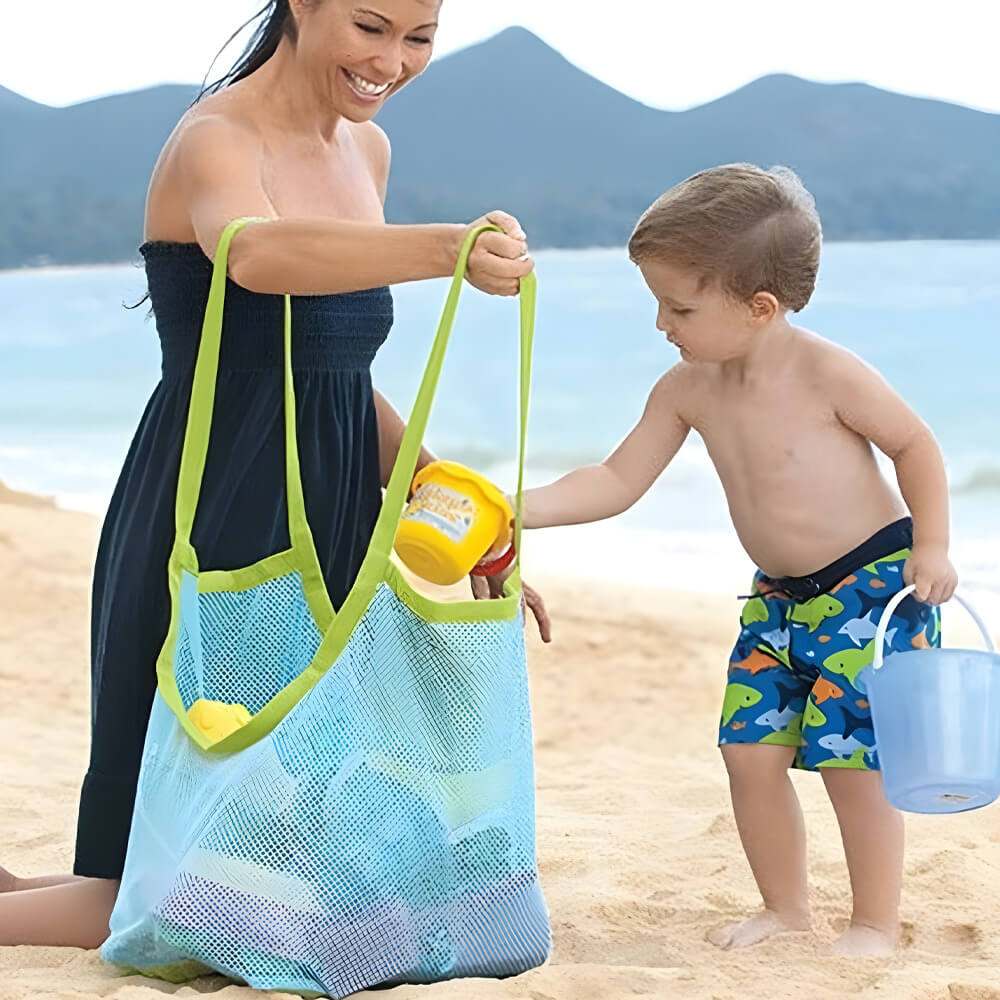 Extra Large Mesh Beach Bag. Shop Luggage & Bags on Mounteen. Worldwide shipping available.