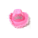 Fancy Rhinestone Pink Cowgirl Hat. Shop Hats on Mounteen. Worldwide shipping available.