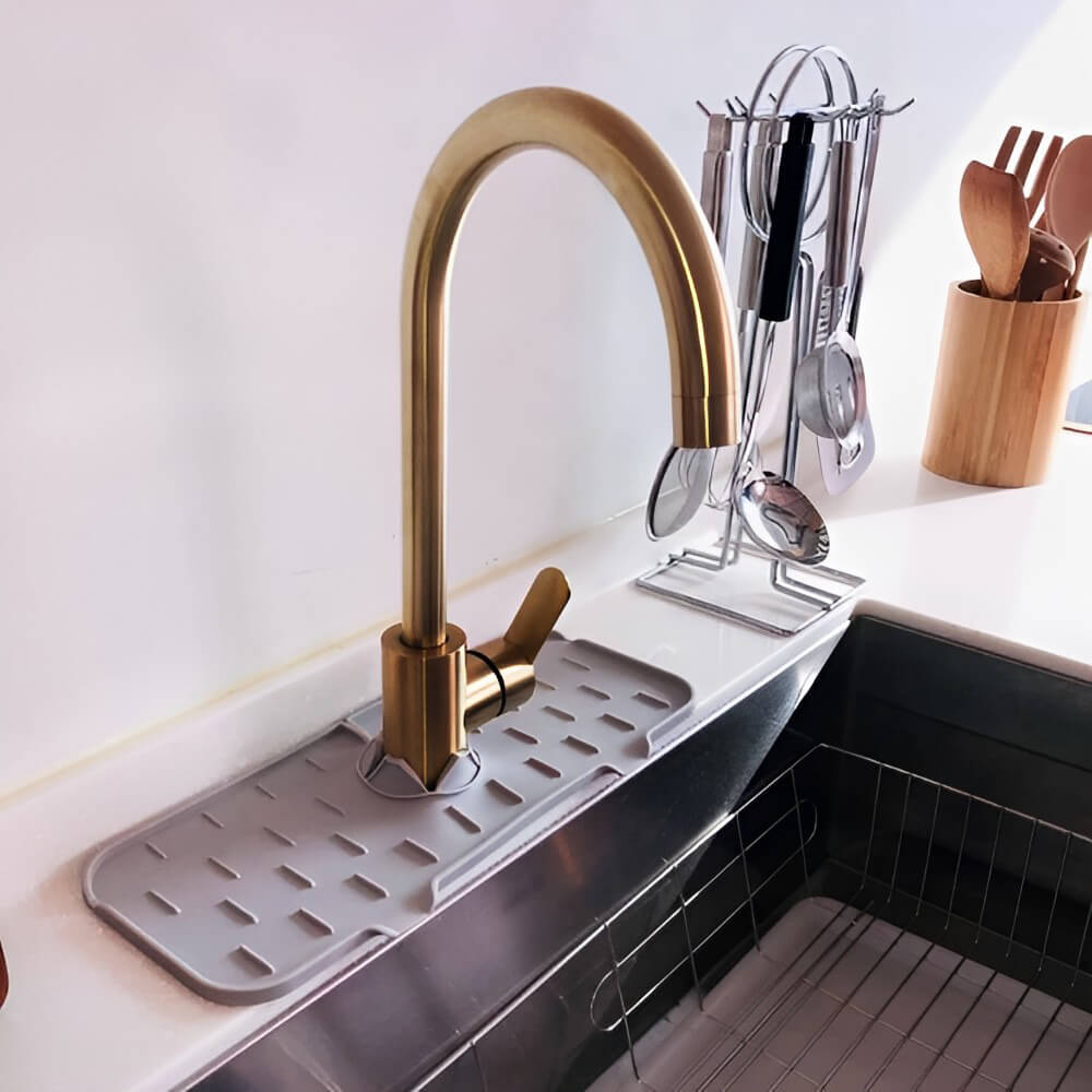 Faucet Silicone Mat for Kitchen Sink. Shop Sink Mats & Grids on Mounteen. Worldwide shipping available.