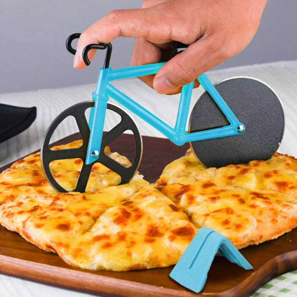 Fixie Bicycle Pizza Cutter. Shop Pizza Cutters on Mounteen. Worldwide shipping available.