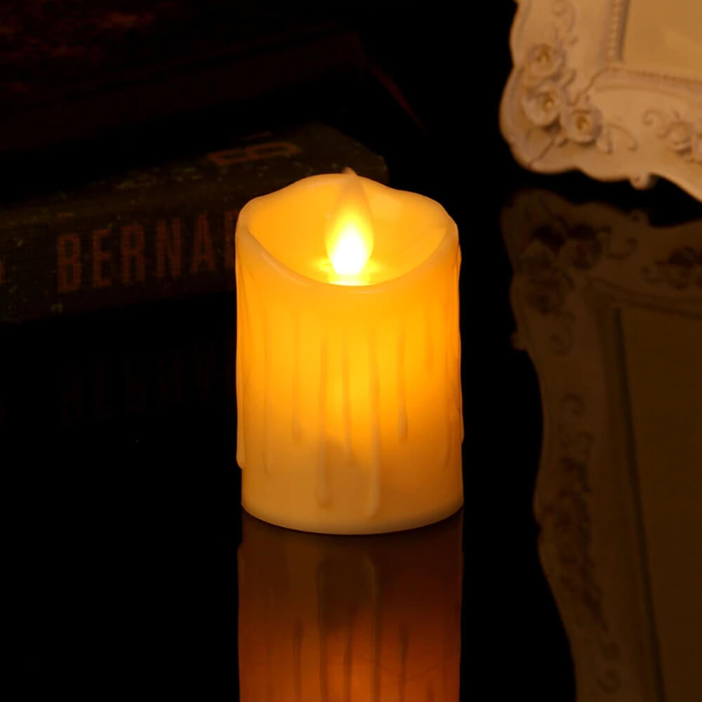 Flameless LED Flickering Candle. Shop Flameless Candles on Mounteen. Worldwide shipping available.