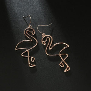 Flamingo Dangle Earrings For Women of All Ages. Shop Earrings on Mounteen. Worldwide shipping available.