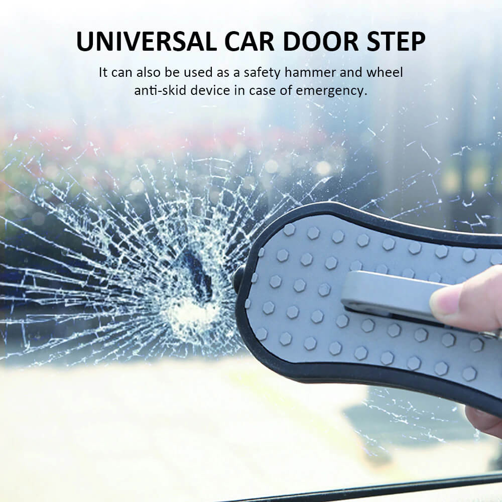 Folding Car Rooftop Doorstep Foot Peg. Shop Vehicle Safety Equipment on Mounteen. Worldwide shipping available.