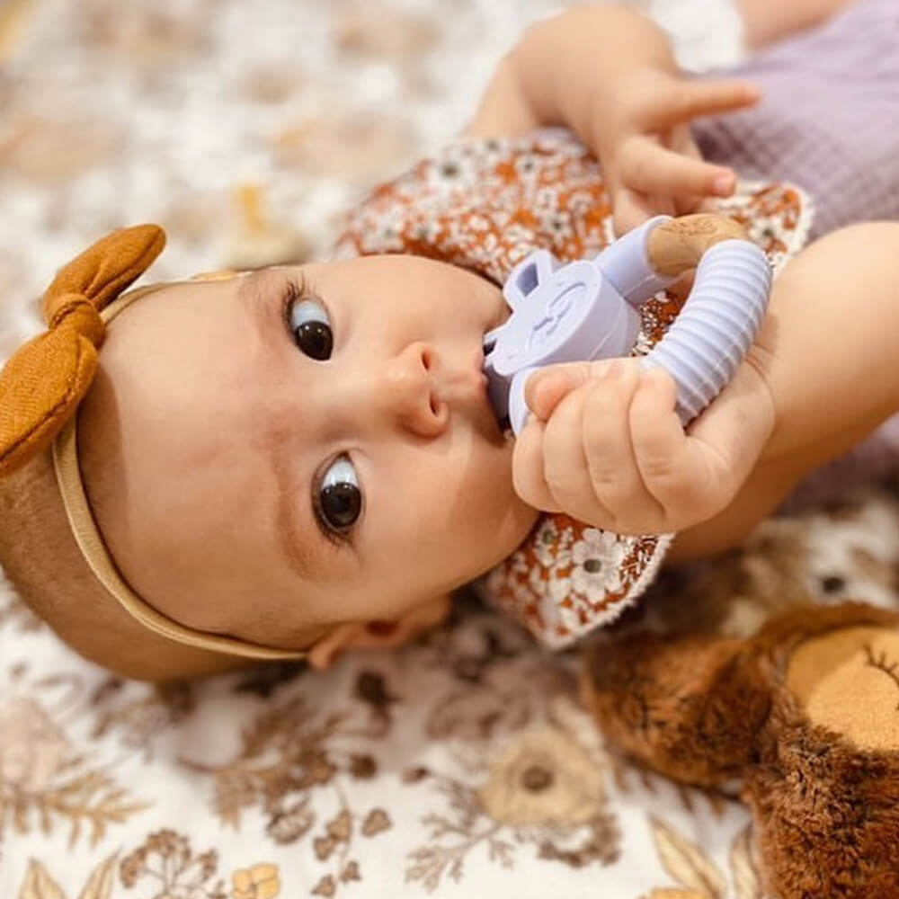 Food Grade Bunny Teether Ring. Shop Baby Toys & Activity Equipment on Mounteen. Worldwide shipping available.