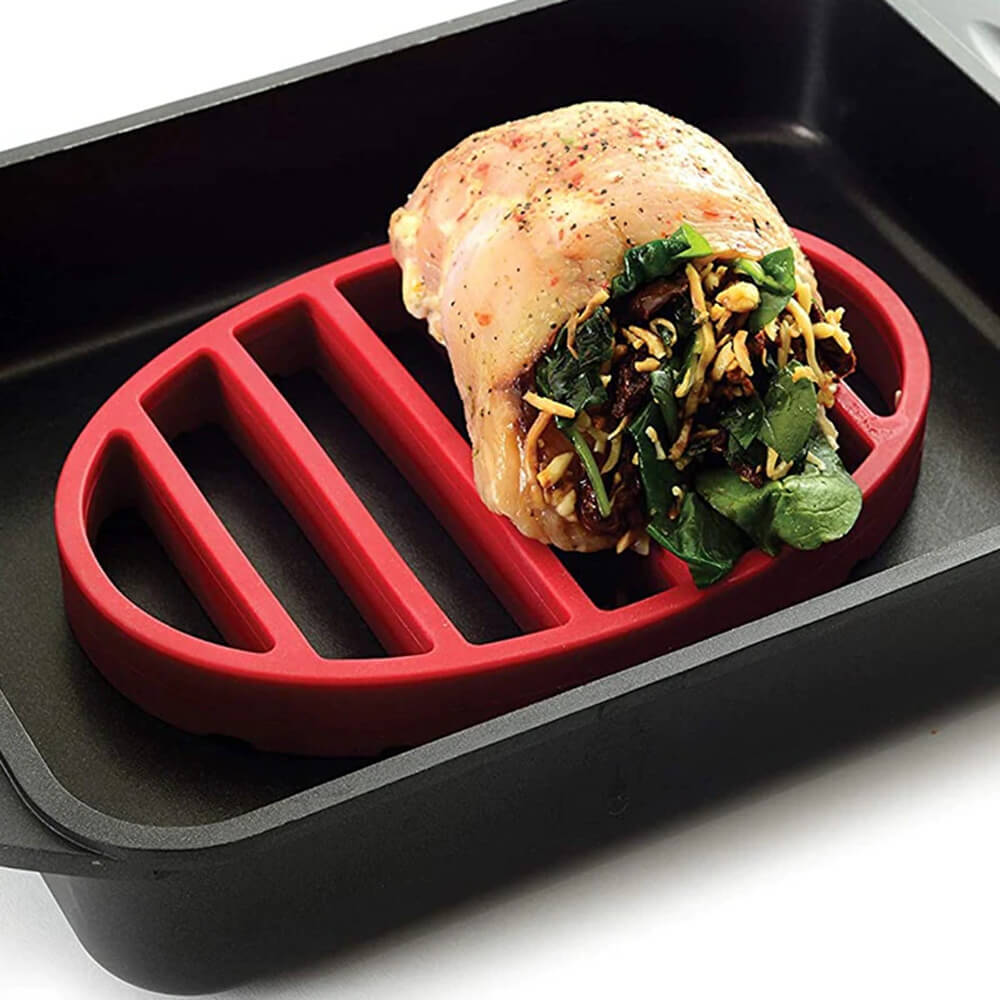Food Grade Silicone Roasting Rack. Shop Roasting Pans on Mounteen. Worldwide shipping available.