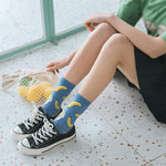 Funny Banana Socks. Shop Hosiery on Mounteen. Worldwide shipping available.