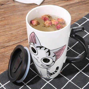 Funny cat mug