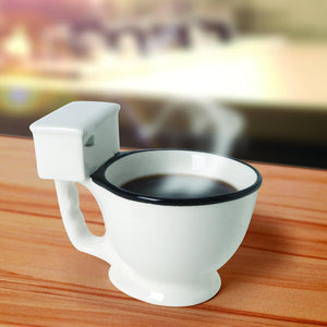 Funny Toilet Bowl Coffee Mug. Shop Mugs on Mounteen. Worldwide shipping available.