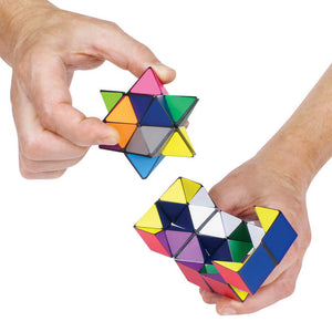 Geometric Star Cube Fidget Toy. Shop Puzzles on Mounteen. Worldwide shipping available.