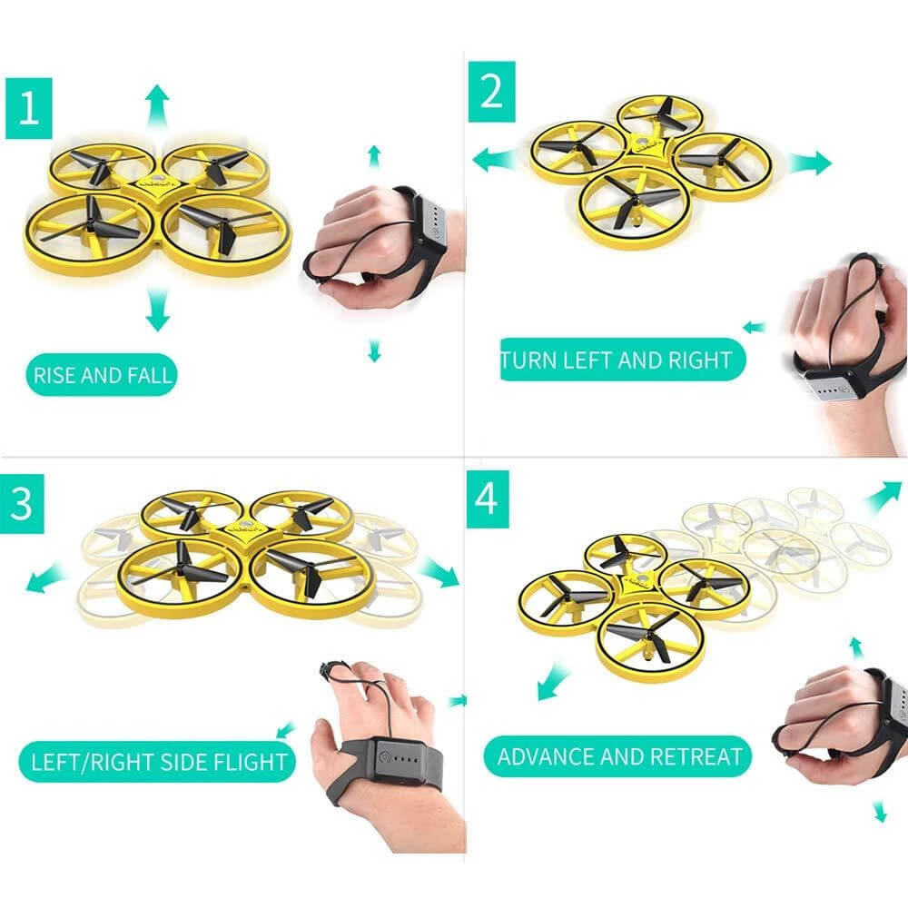 Gesture Controlled Drone. Shop Remote Control Toys on Mounteen. Worldwide shipping available.