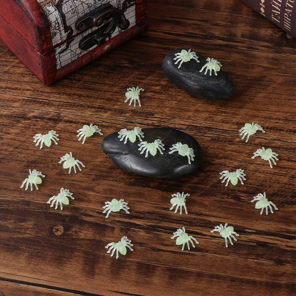 Glow In The Dark Spiders For Halloween Decor. Shop Seasonal & Holiday Decorations on Mounteen. Worldwide shipping available.