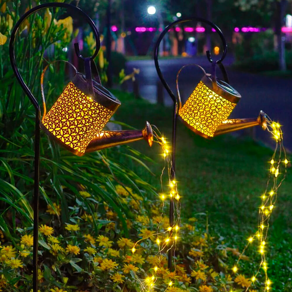 Glowing Watering Can Made with Fairy Light. Shop Night Lights & Ambient Lighting on Mounteen. Worldwide shipping available.