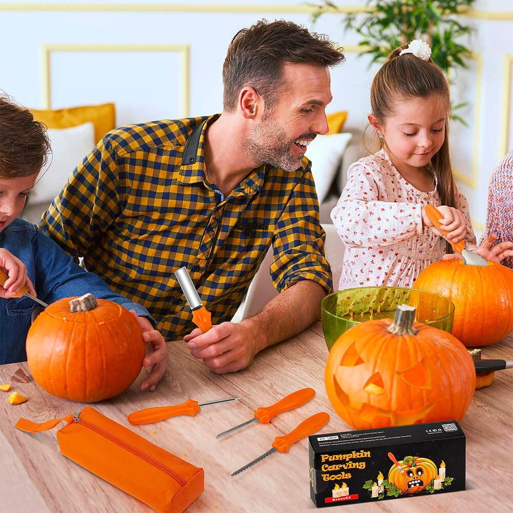 Halloween Pumpkin Carving Tool Kit (9 Pcs). Shop Food Peelers & Corers on Mounteen. Worldwide shipping available.