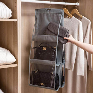 Handbag Pocket Hanging Organizer. Shop Closet Organizers & Garment Racks on Mounteen. Worldwide shipping available.