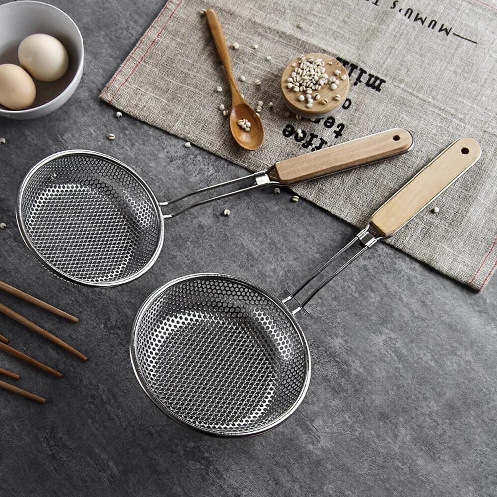 Handheld Mesh Ramen & Noodle Strainer. Shop Colanders & Strainers on Mounteen. Worldwide shipping available.