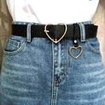 Heart Buckle Belt For Jeans, Shorts & Overcoats. Shop Belts on Mounteen. Worldwide shipping available.