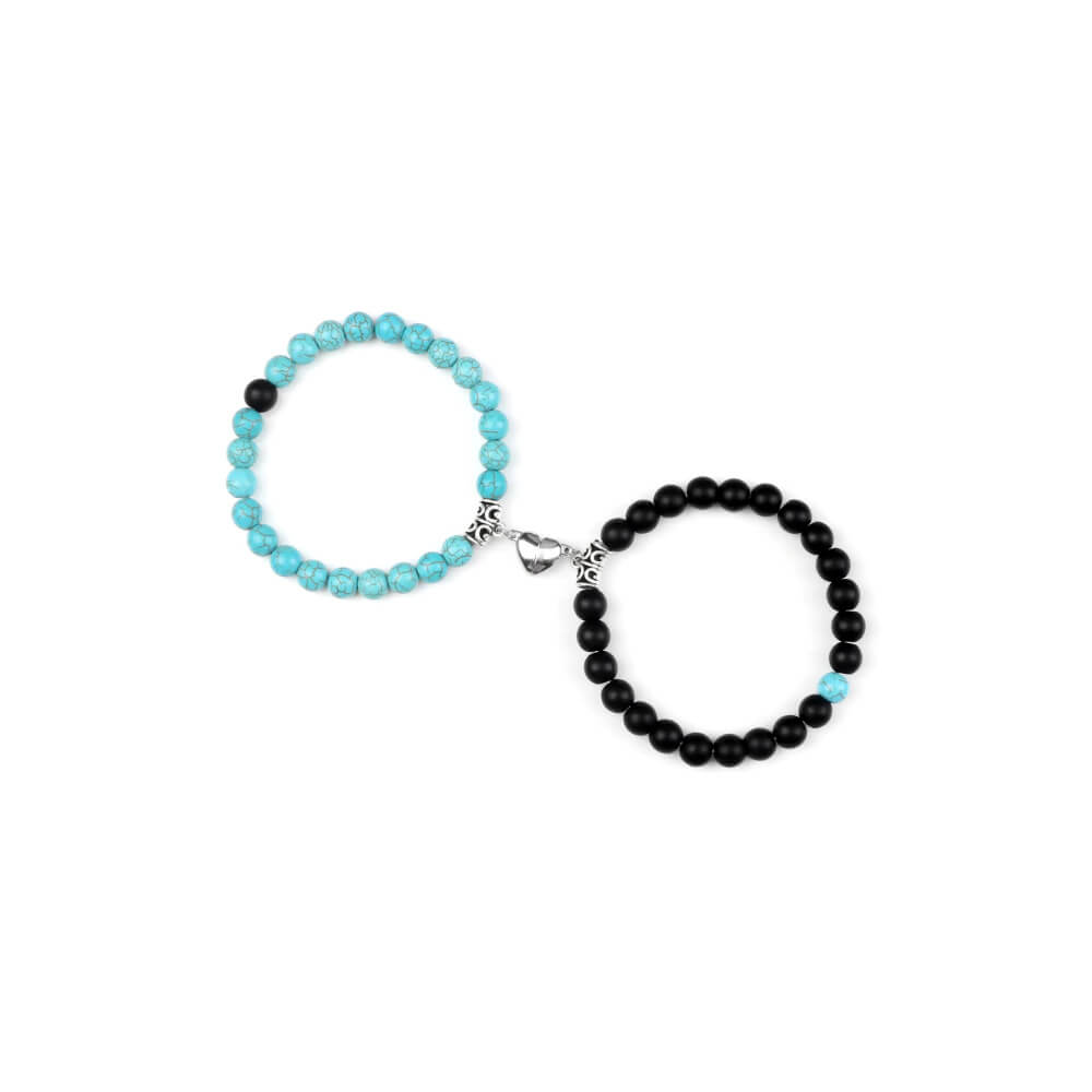 Heart Magnetic Bracelets For Couples. Shop Bracelets on Mounteen. Worldwide shipping available.