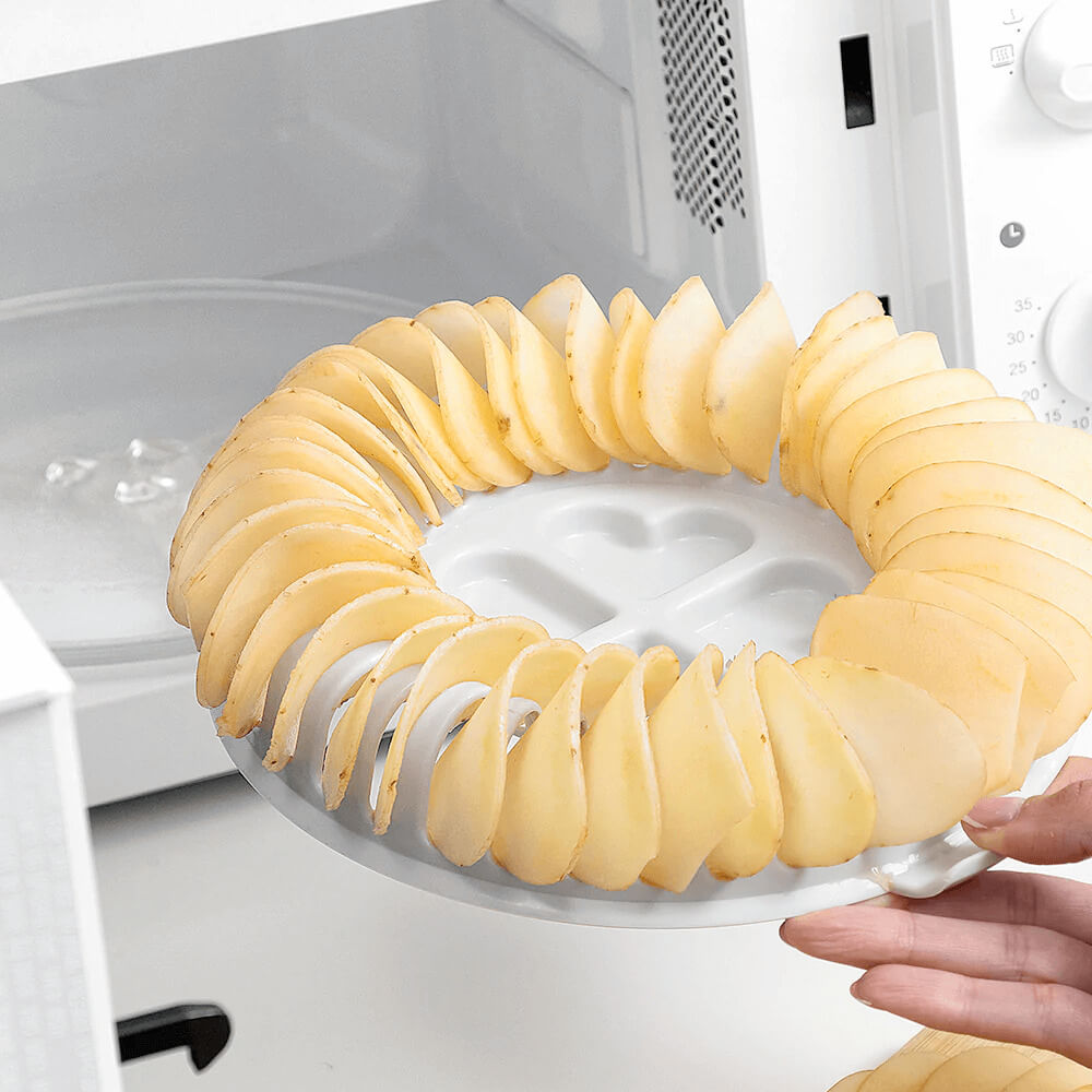 Mircrowave Chips Homemade Potato Chips Microwave Tray - Mounteen