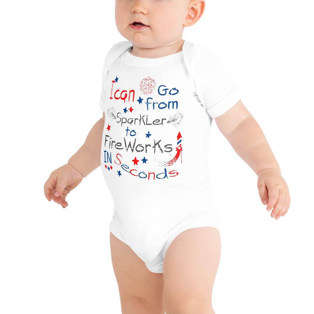 4th of July Baby Onesie