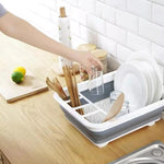 Kitchen Folding Drainage Dish Rack. Shop Dish Racks & Drain Boards on Mounteen. Worldwide shipping available.