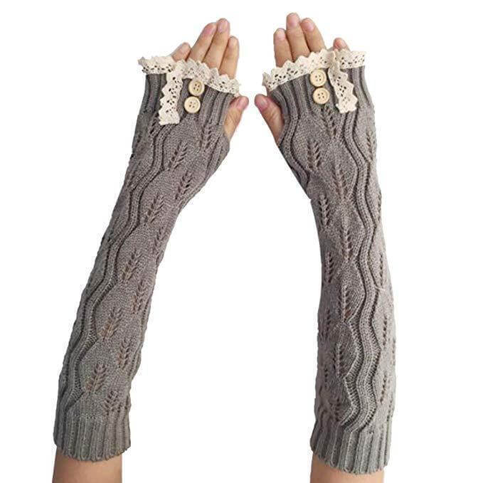 Knitted Fingerless Gloves. Shop Gloves & Mittens on Mounteen. Worldwide shipping available.