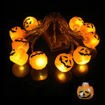 LED Halloween Pumpkin String Lights. Shop Light Ropes & Strings on Mounteen. Worldwide shipping available.