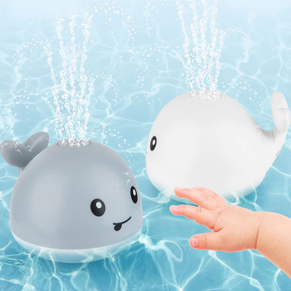 Light Up Whale Bathtub Toy For Kids. Shop Bath Toys on Mounteen. Worldwide shipping available.
