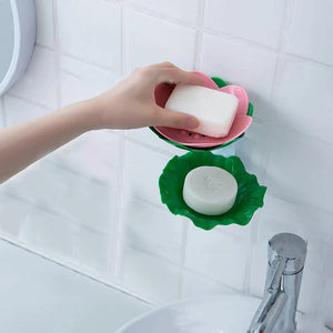 Lotus Shape Double-Layer Soap Holder. Shop Soap Dishes & Holders on Mounteen. Worldwide shipping available.