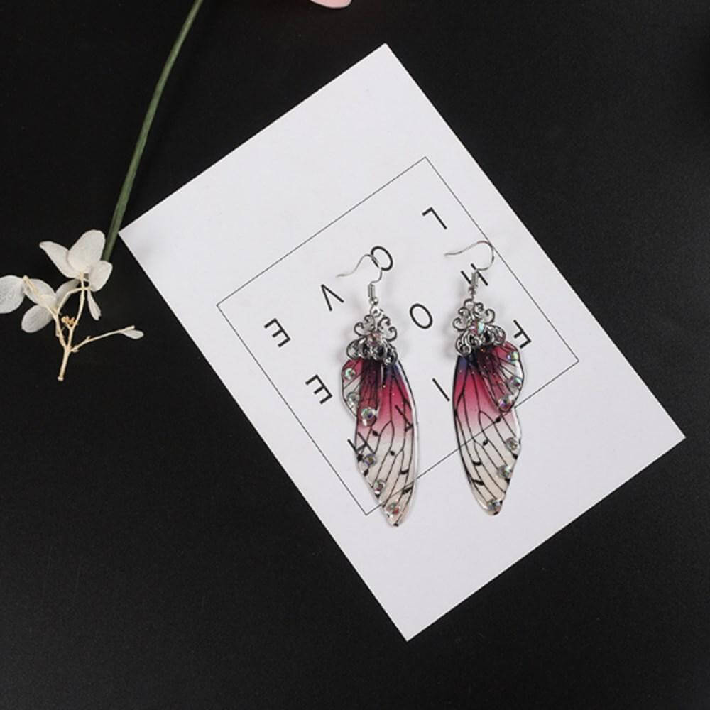Magical Fairy Wing Earrings. Shop Earrings on Mounteen. Worldwide shipping available.