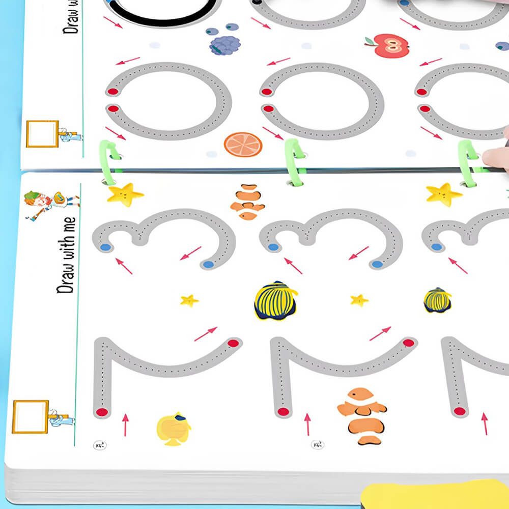 Magical Tracing Workbook. Shop Activity Toys on Mounteen. Worldwide shipping available.