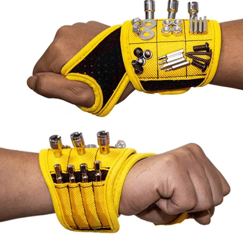 Magnetic Wristband Glove. Shop Tool & Equipment Belts on Mounteen. Worldwide shipping available.