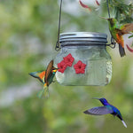 Mason Jar Hummingbird Feeder. Shop Bird Feeders on Mounteen. Worldwide shipping available.
