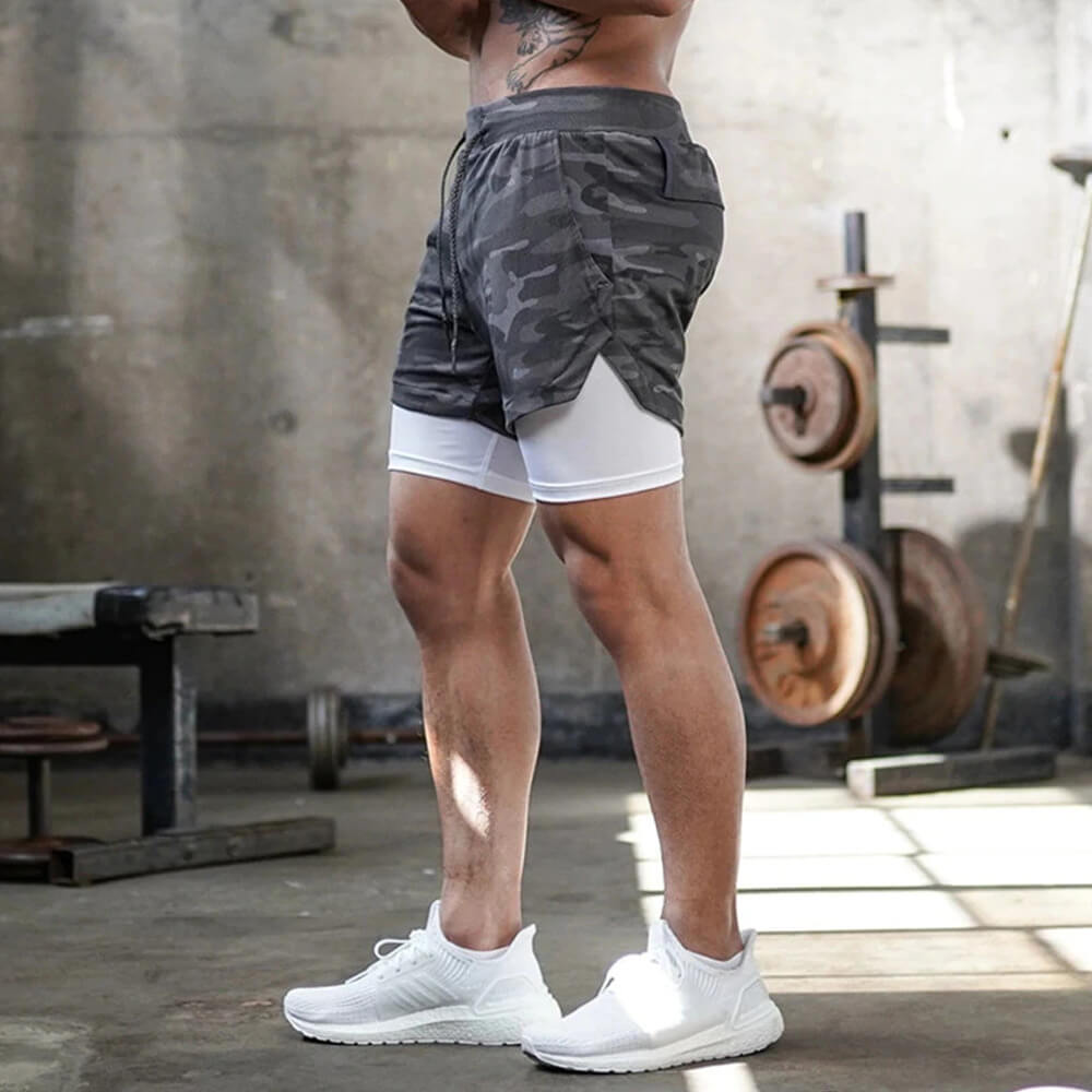Men’s Camo Workout Shorts. Shop Shorts on Mounteen. Worldwide shipping available.