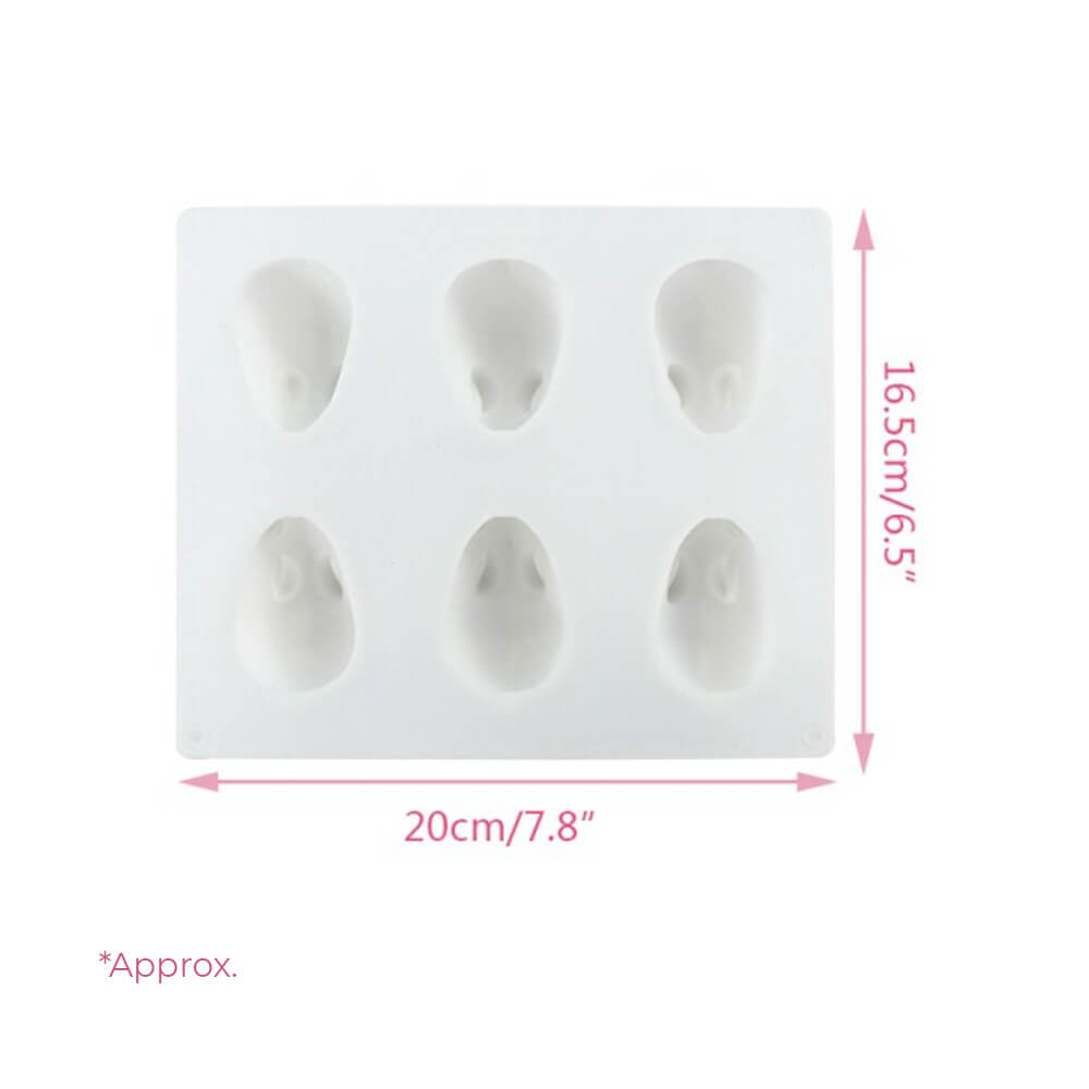 Mini Bunny Silicone Cake Mold. Shop Kitchen Molds on Mounteen. Worldwide shipping available.