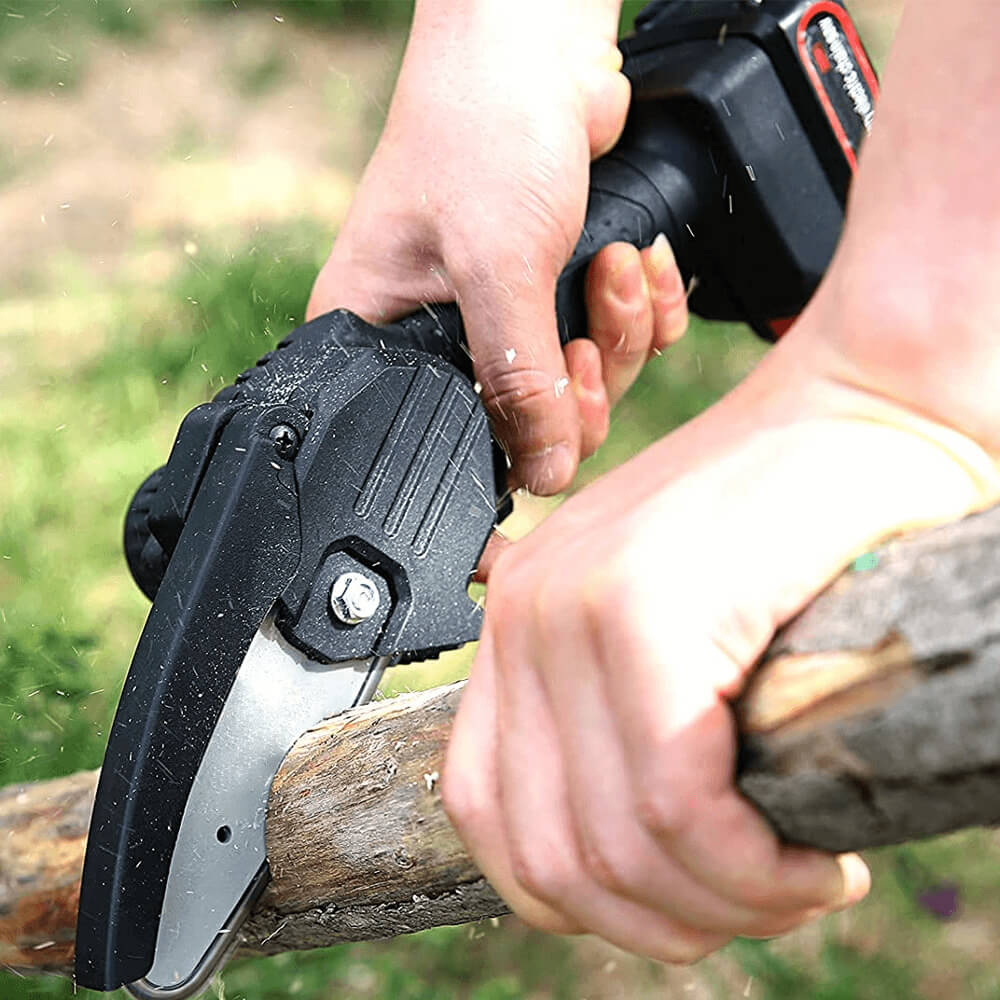 Mini Electric Chainsaw. Shop Chainsaws on Mounteen. Worldwide shipping available.