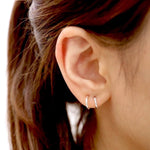 Mini Hoop Earrings. Shop Earrings on Mounteen. Worldwide shipping available.