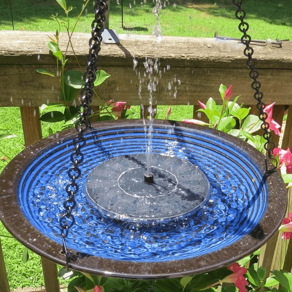 Mini Solar Fountain For Bird Bath. Shop Fountains & Waterfalls on Mounteen. Worldwide shipping available.