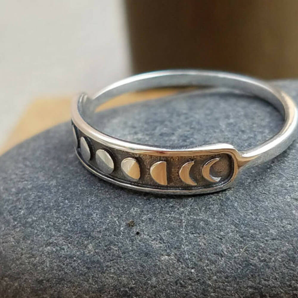 Moon Phase Ring Jewelry. Shop Jewelry on Mounteen. Worldwide shipping available.