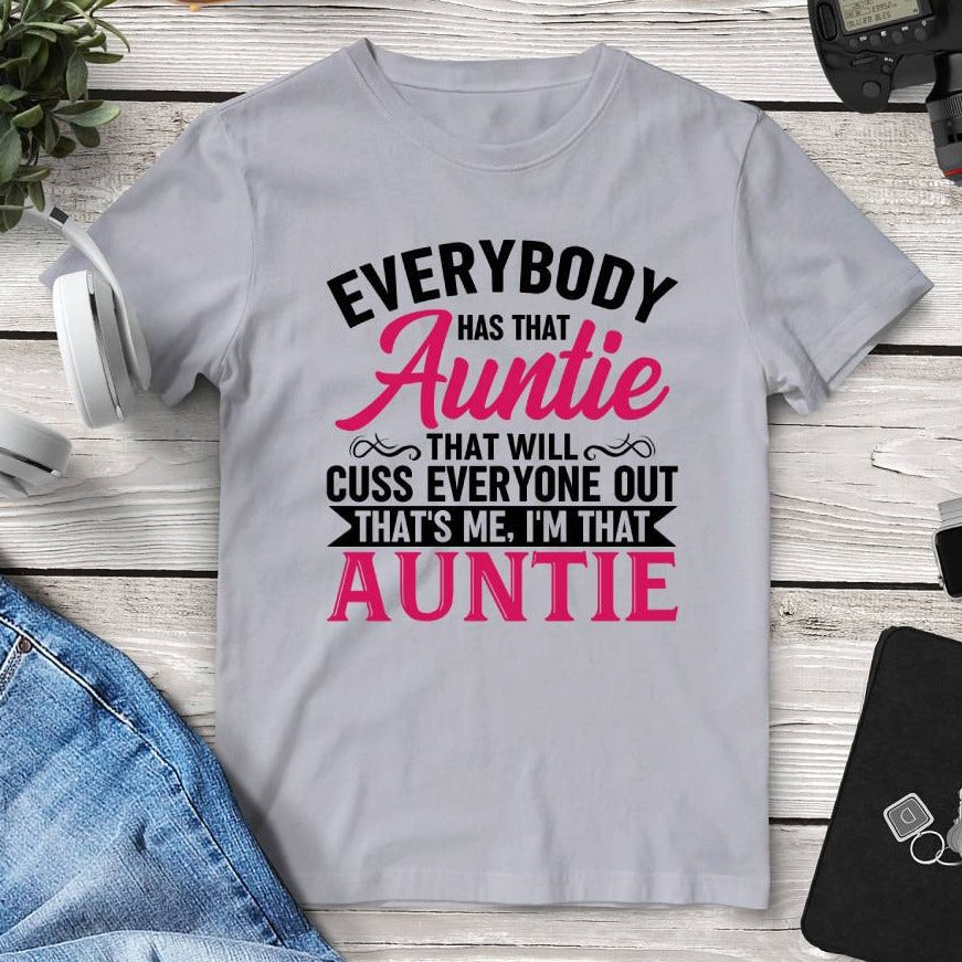 I’m That Auntie T-Shirt. Shop Shirts & Tops on Mounteen. Worldwide shipping available.