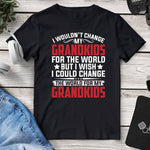 Change The World For My Grandkids Tee. Shop Shirts & Tops on Mounteen. Worldwide shipping available.