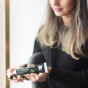 Bamboo Charcoal Toothpaste For Teeth Whitening - Mounteen. Worldwide shipping available.