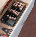 Battery Storage Case with Tester - Mounteen. Worldwide shipping available.