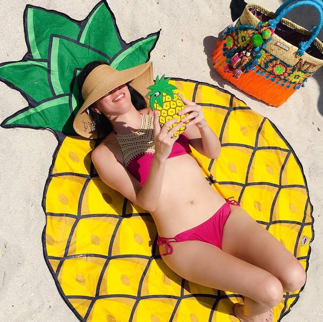 Pineapple Beach Blanket & Cover Up - Mounteen. Worldwide shipping available.