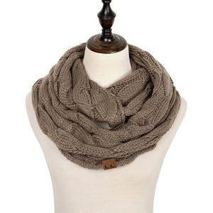 Cable Knit Scarf - Mounteen. Worldwide shipping available.