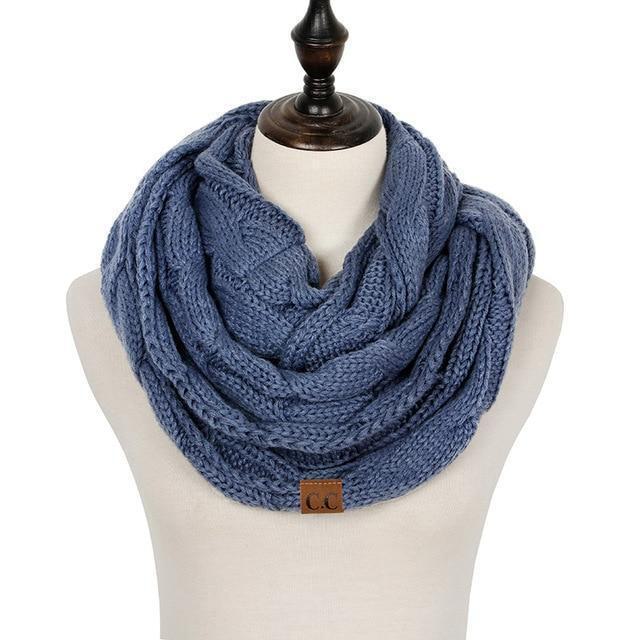 Cable Knit Scarf - Mounteen. Worldwide shipping available.