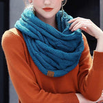 Cable Knit Scarf - Mounteen. Worldwide shipping available.