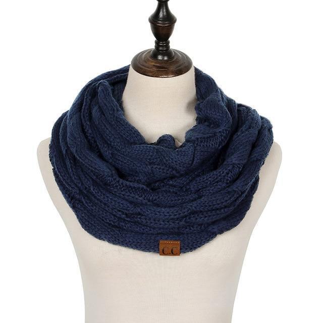 Cable Knit Scarf - Mounteen. Worldwide shipping available.