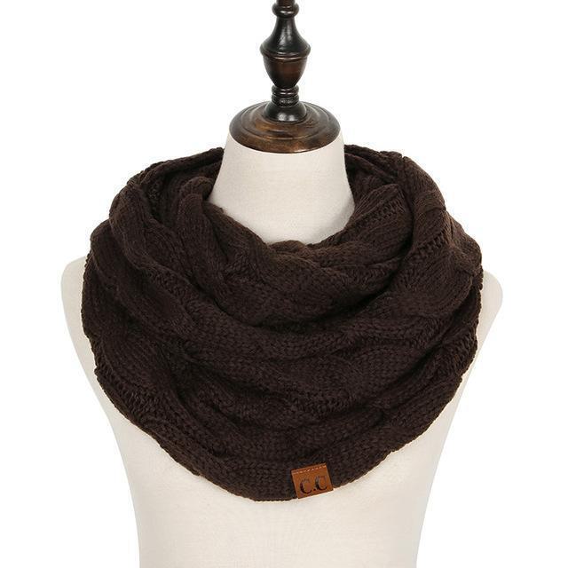 Cable Knit Scarf - Mounteen. Worldwide shipping available.